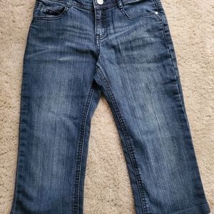 Girls Denim Capris sz 12 - Preowned